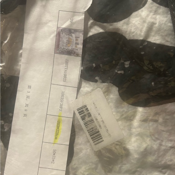 3pcs Sunflower🌻Fitted Sheet Black Grey Leopard Print Bedding 🛏️ Set Queen Sz - Picture 7 of 8